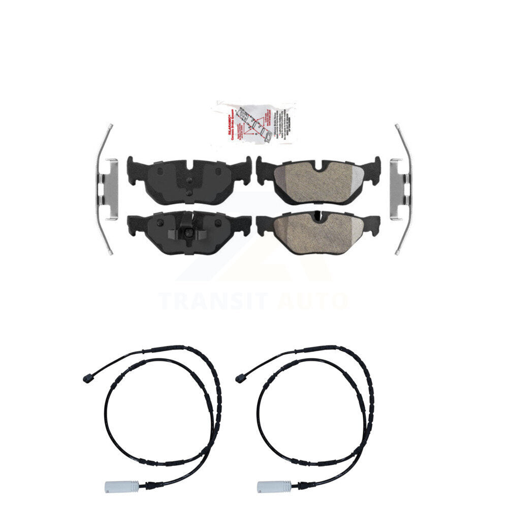 AmeriBRAKES KNW-101104 Disc Brake Pad for 2011-2013 BMW 128i, BMW 328i, BMW 328i xDrive - Rear