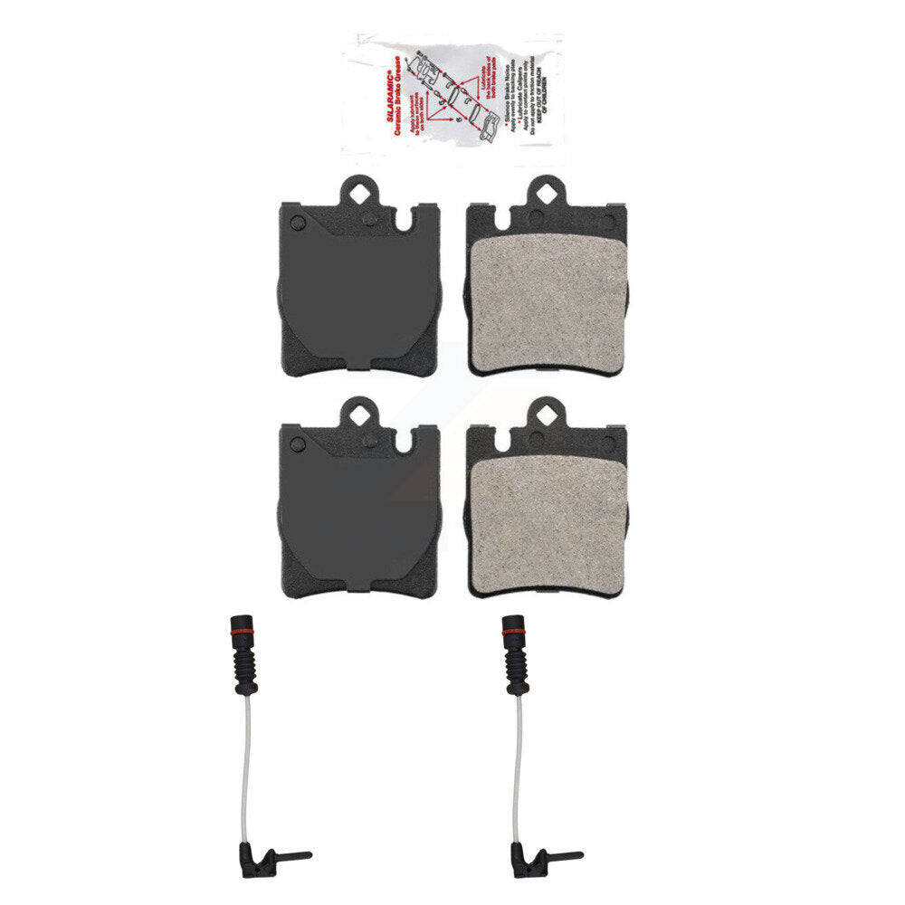 AmeriBRAKES KNW-101105 Disc Brake Pad for 1996-2002 Mercedes-Benz E430, Mercedes-Benz CLK320, Mercedes-Benz E320 - Rear