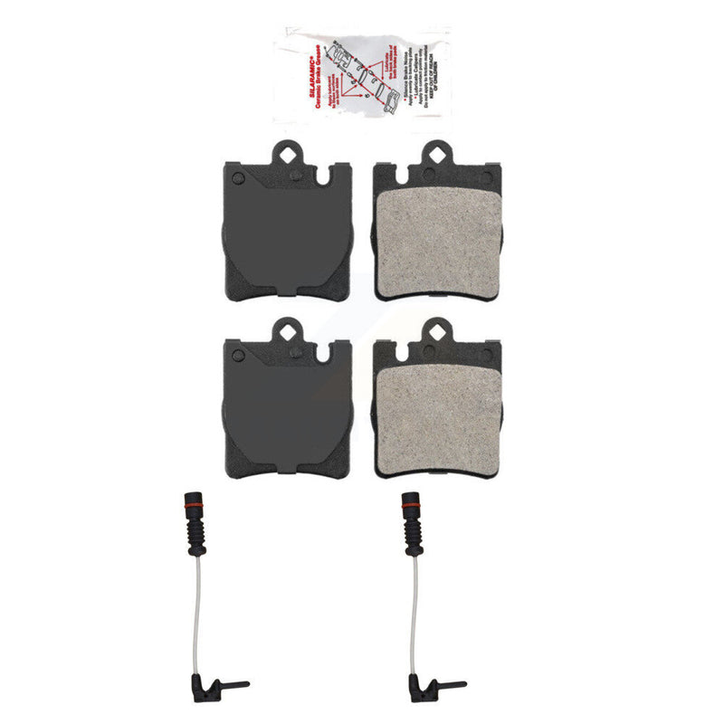 AmeriBRAKES KNW-101105 Disc Brake Pad for 1996-2002 Mercedes-Benz E430, Mercedes-Benz CLK320, Mercedes-Benz E320 - Rear