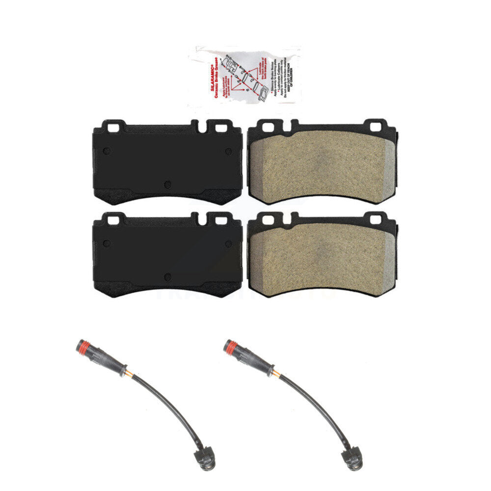 AmeriBRAKES KNW-101106 Disc Brake Pad for 2005-2008 Mercedes-Benz SL55 AMG, Mercedes-Benz CLK55 AMG and More - Rear