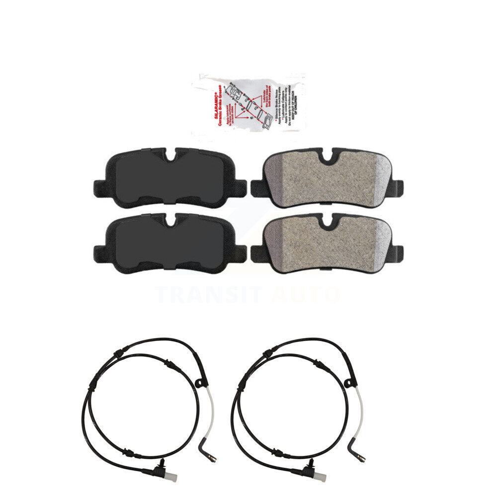 AmeriBRAKES KNW-101107 Disc Brake Pad for 2005-2016 Land Rover LR4, Land Rover Range Rover Sport, Land Rover LR3 - Rear