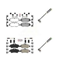 AmeriBRAKES KNW-101123 Disc Brake Pad for 2010-2018 Freightliner Sprinter 2500 - Front and Rear