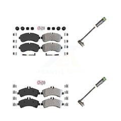 AmeriBRAKES KNW-101124 Disc Brake Pad for 2011-2014 Freightliner Sprinter 3500 - Front and Rear