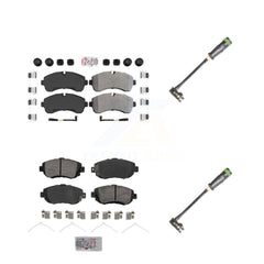 AmeriBRAKES KNW-101128 Disc Brake Pad for 2019-2021 Freightliner Sprinter 3500, Freightliner Sprinter 1500, Freightliner Sprinter 2500 - Front and Rear