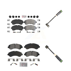 AmeriBRAKES KNW-101133 Disc Brake Pad for 2020 Freightliner Sprinter 4500 - Front and Rear