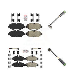 AmeriBRAKES KNW-101135 Disc Brake Pad for 2007-2009 Freightliner Sprinter 2500 - Front and Rear