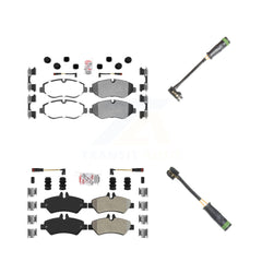 AmeriBRAKES KNW-101137 Disc Brake Pad for 2007-2009 Freightliner Sprinter 2500 - Front and Rear