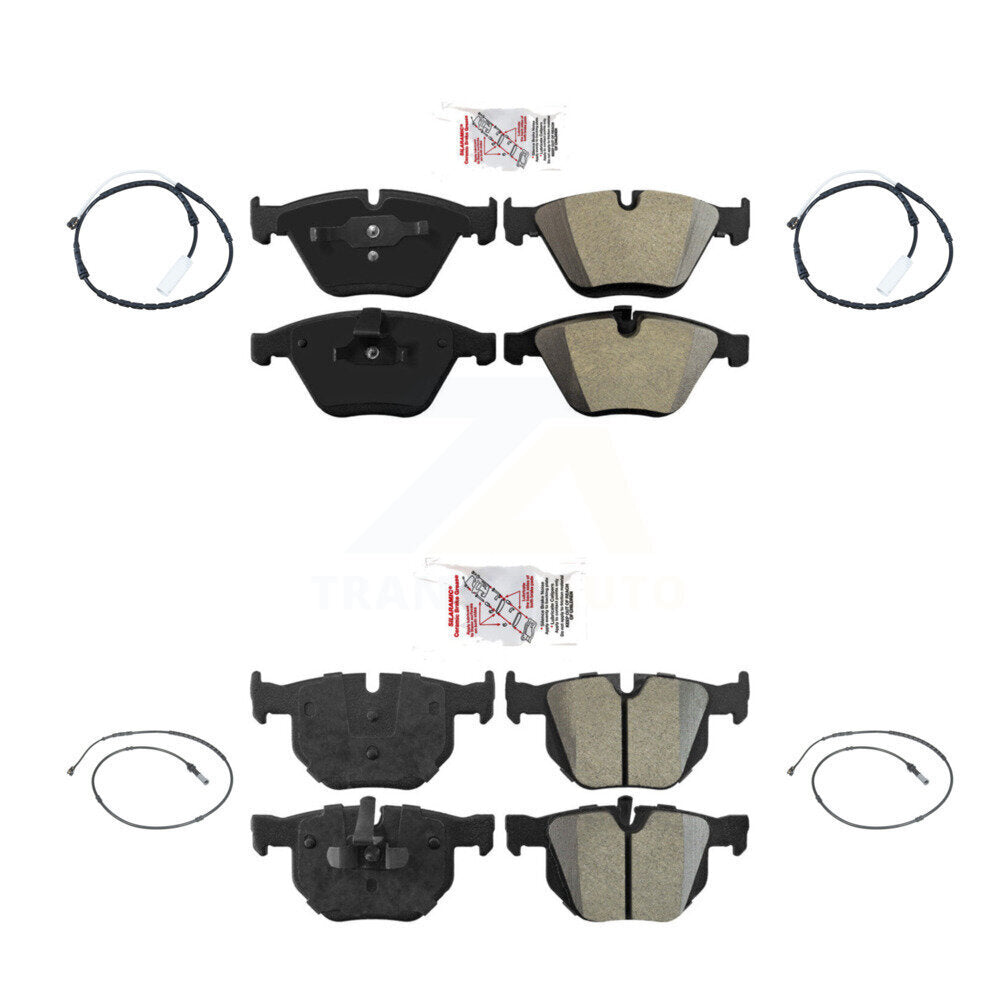 AmeriBRAKES KNW-101141 Disc Brake Pad for 2011-2013 BMW 335i xDrive - Front and Rear