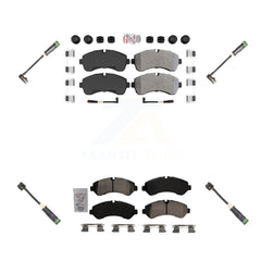 AmeriBRAKES KNW-101148 Disc Brake Pad for 2020 Freightliner Sprinter 4500 - Front and Rear