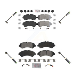 AmeriBRAKES KNW-101149 Disc Brake Pad for 2020 Freightliner Sprinter 4500 - Front and Rear