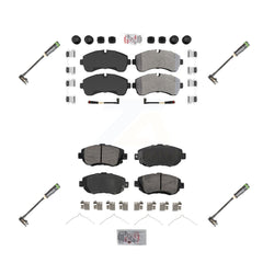 AmeriBRAKES KNW-101164 Disc Brake Pad for 2019-2021 Freightliner Sprinter 3500, Freightliner Sprinter 1500, Freightliner Sprinter 2500 - Front and Rear