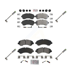 AmeriBRAKES KNW-101167 Disc Brake Pad for 2020-2021 Freightliner Sprinter 3500 - Front and Rear