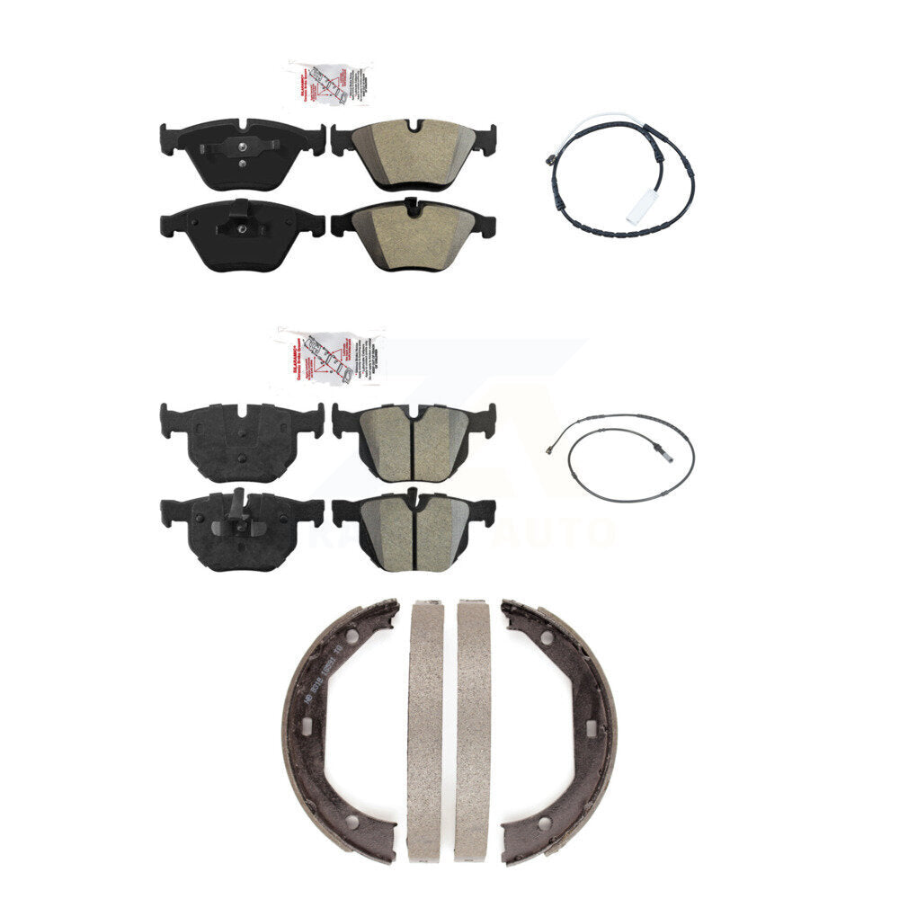 AmeriBRAKES KNW-101168 Disc Brake Pad for 2011-2013 BMW 335i xDrive - Front and Rear