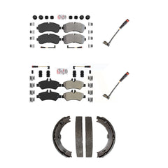 AmeriBRAKES KNW-101175 Disc Brake Pad for 2009 Dodge Sprinter 3500 - Front and Rear