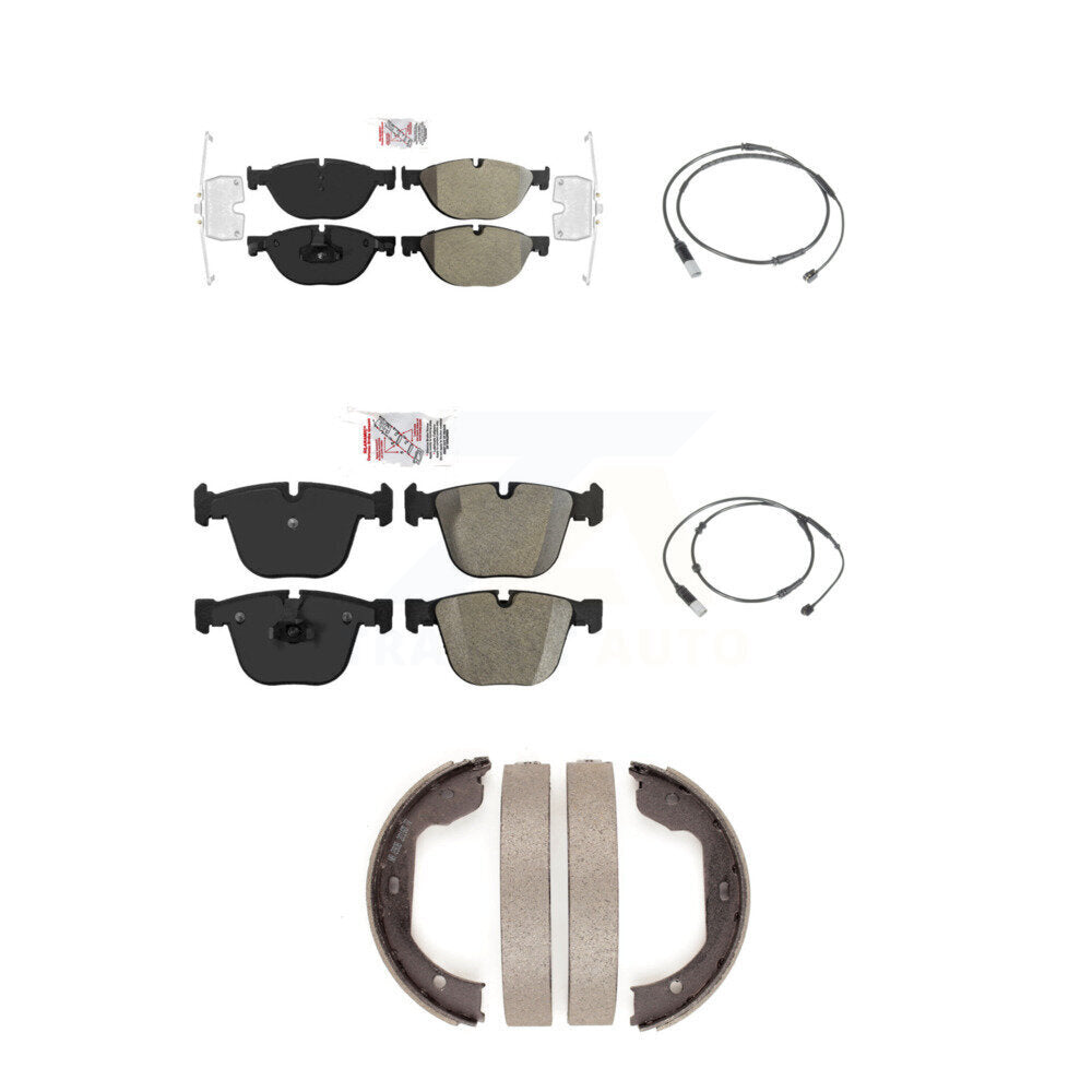 AmeriBRAKES KNW-101189 Disc Brake Pad for 2012 BMW 750i - Front and Rear