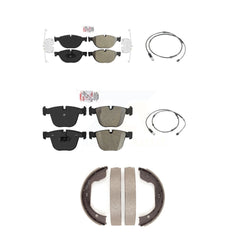 AmeriBRAKES KNW-101189 Disc Brake Pad for 2012 BMW 750i - Front and Rear
