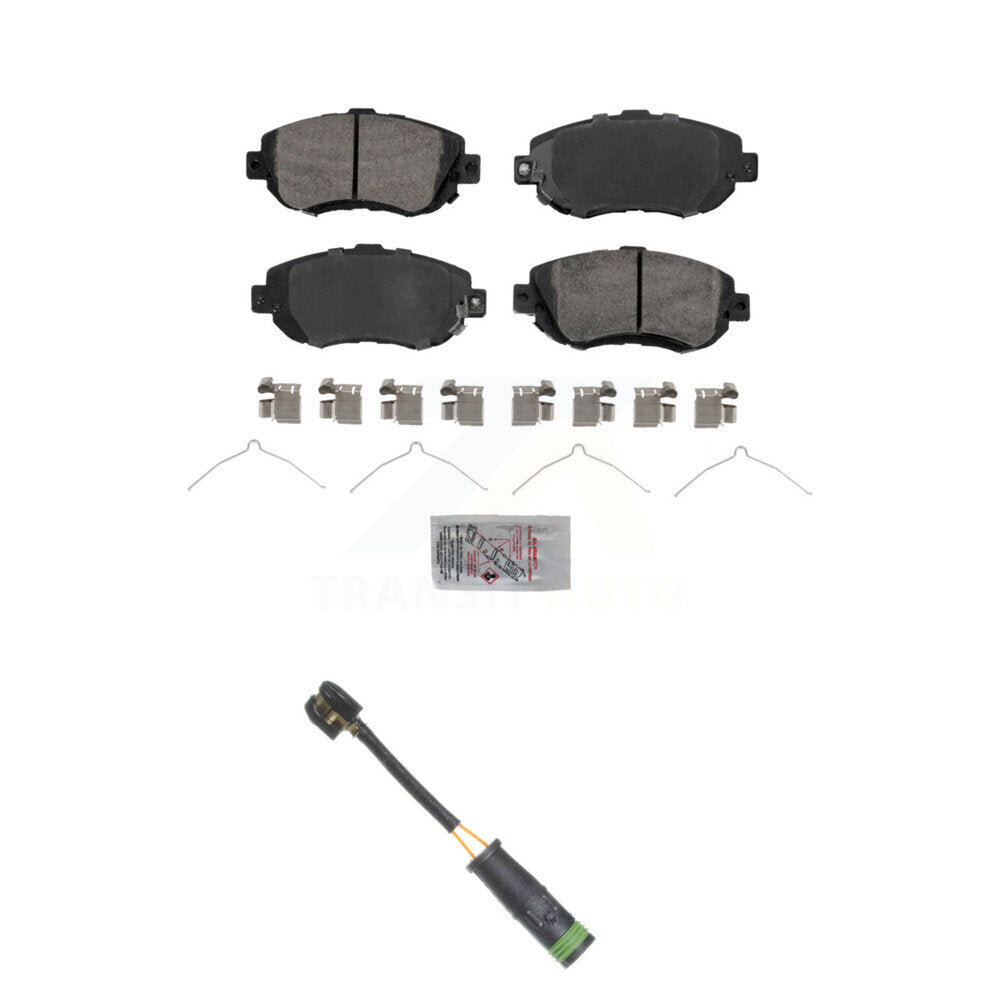 AmeriBRAKES KNW-101226 Disc Brake Pad for 2020-2023 Freightliner Sprinter 3500XD, Mercedes-Benz Sprinter 3500XD, Mercedes-Benz Sprinter 4500 - Rear