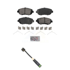 AmeriBRAKES KNW-101226 Disc Brake Pad for 2020-2023 Freightliner Sprinter 3500XD, Mercedes-Benz Sprinter 3500XD, Mercedes-Benz Sprinter 4500 - Rear