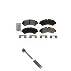 AmeriBRAKES KNW-101227 Disc Brake Pad for 2020-2023 Freightliner Sprinter 3500XD, Freightliner Sprinter 4500 and More - Rear