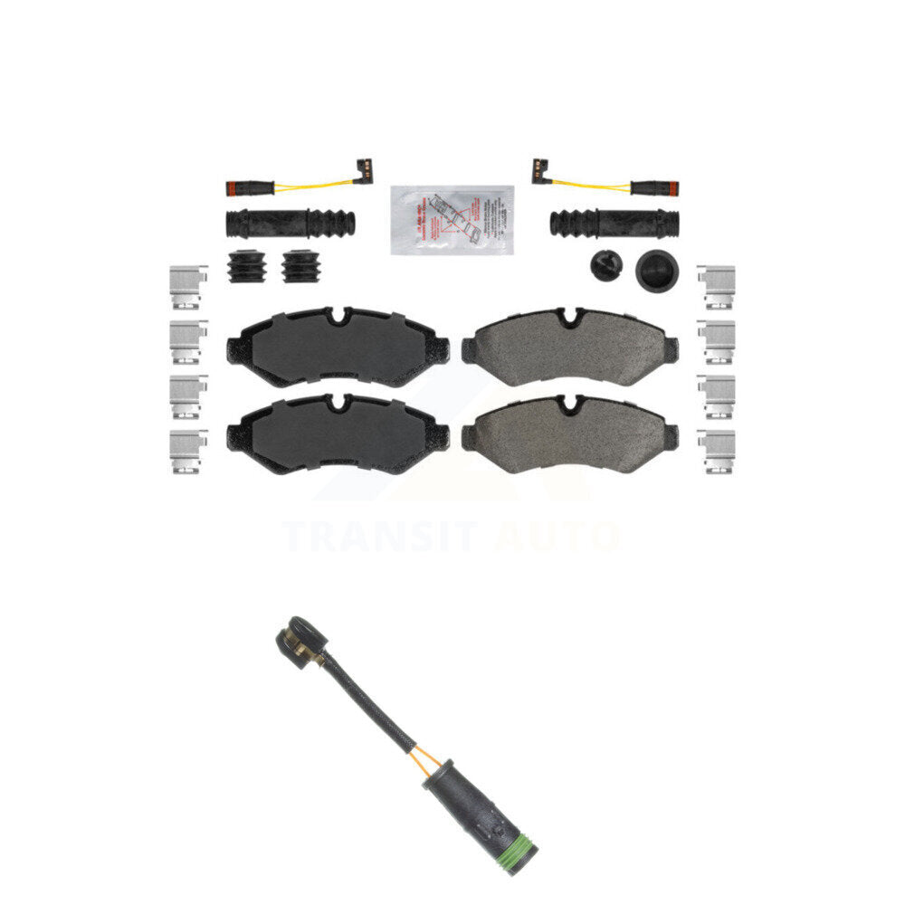 AmeriBRAKES KNW-101229 Disc Brake Pad for 2020-2023 Freightliner Sprinter 3500XD, Mercedes-Benz Sprinter 3500XD, Mercedes-Benz Sprinter 4500 - Rear