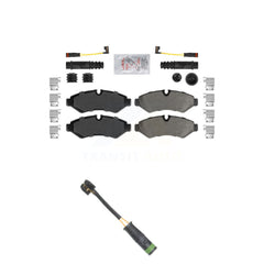 AmeriBRAKES KNW-101229 Disc Brake Pad for 2020-2023 Freightliner Sprinter 3500XD, Mercedes-Benz Sprinter 3500XD, Mercedes-Benz Sprinter 4500 - Rear