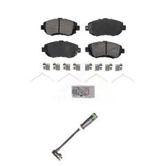 AmeriBRAKES KNW-101235 Disc Brake Pad for 2019-2021 Freightliner Sprinter 3500, Freightliner Sprinter 1500, Freightliner Sprinter 2500 - Rear