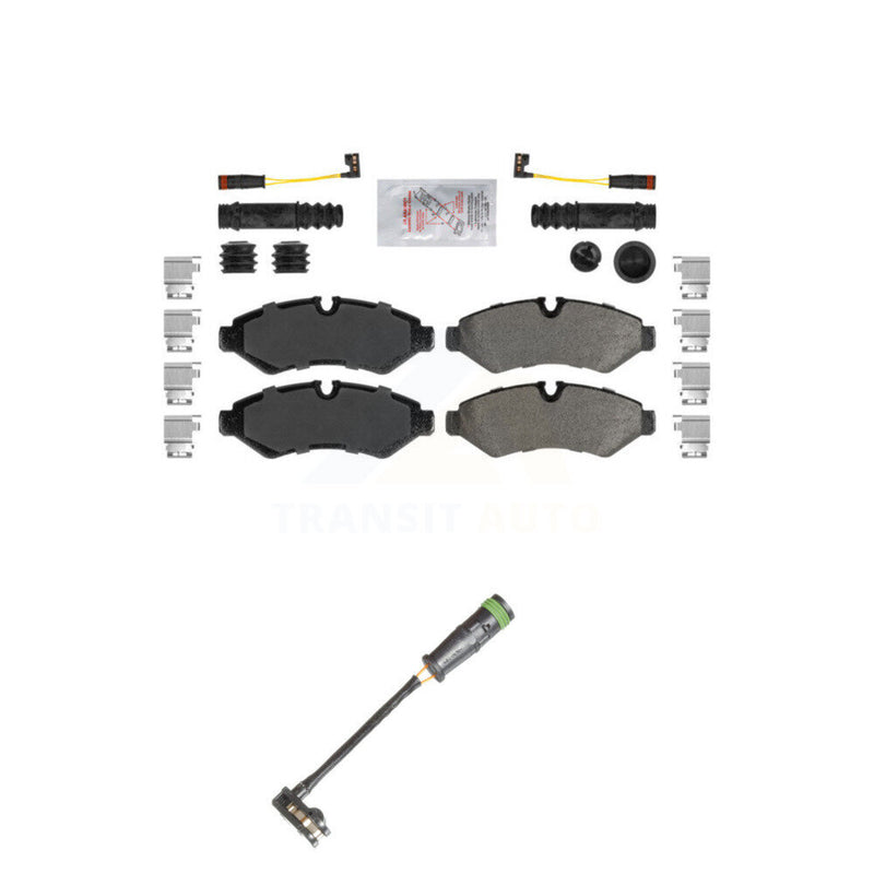 AmeriBRAKES KNW-101236 Disc Brake Pad for 2019-2021 Freightliner Sprinter 3500, Freightliner Sprinter 1500, Freightliner Sprinter 2500 - Rear