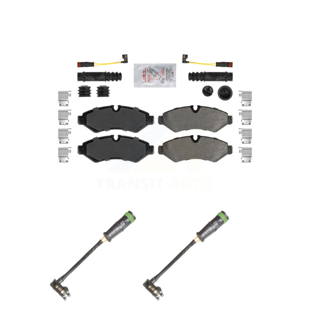 AmeriBRAKES KNW-101243 Disc Brake Pad for 2019-2021 Freightliner Sprinter 3500, Freightliner Sprinter 1500, Freightliner Sprinter 2500 - Rear