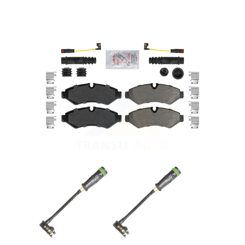 AmeriBRAKES KNW-101243 Disc Brake Pad for 2019-2021 Freightliner Sprinter 3500, Freightliner Sprinter 1500, Freightliner Sprinter 2500 - Rear