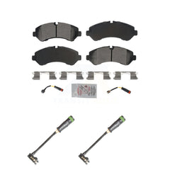 AmeriBRAKES KNW-101245 Disc Brake Pad for 2020-2021 Freightliner Sprinter 3500 - Rear