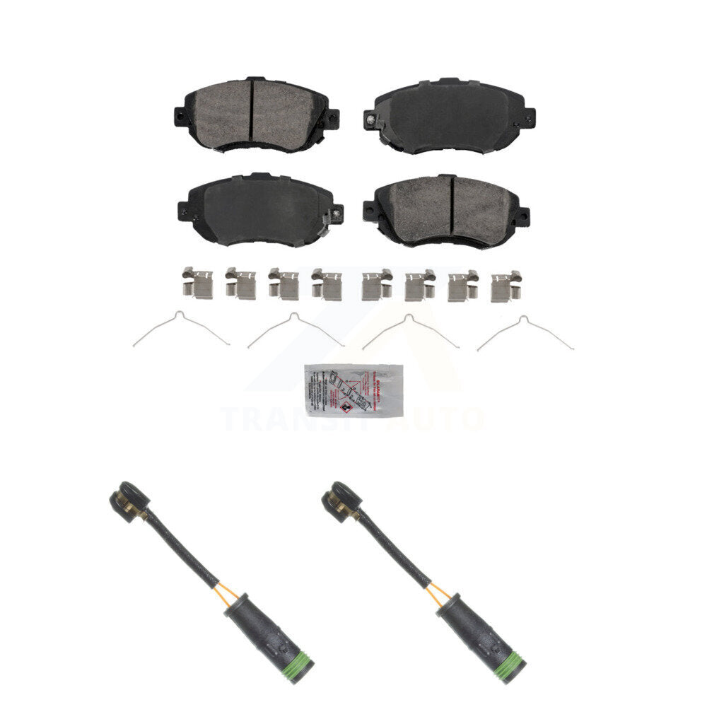 AmeriBRAKES KNW-101246 Disc Brake Pad for 2020-2023 Freightliner Sprinter 3500XD, Mercedes-Benz Sprinter 3500XD, Mercedes-Benz Sprinter 4500 - Rear