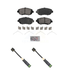 AmeriBRAKES KNW-101246 Disc Brake Pad for 2020-2023 Freightliner Sprinter 3500XD, Mercedes-Benz Sprinter 3500XD, Mercedes-Benz Sprinter 4500 - Rear