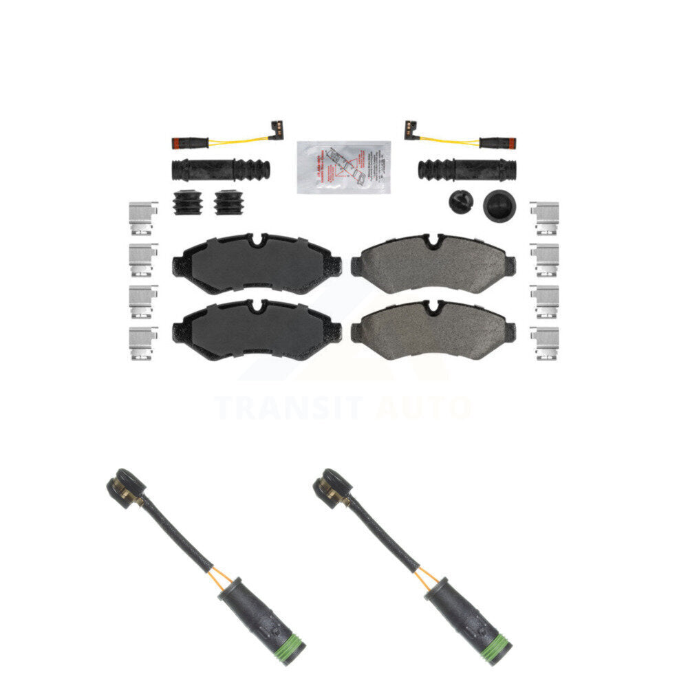 AmeriBRAKES KNW-101249 Disc Brake Pad for 2020-2023 Freightliner Sprinter 3500XD, Mercedes-Benz Sprinter 3500XD, Mercedes-Benz Sprinter 4500 - Rear