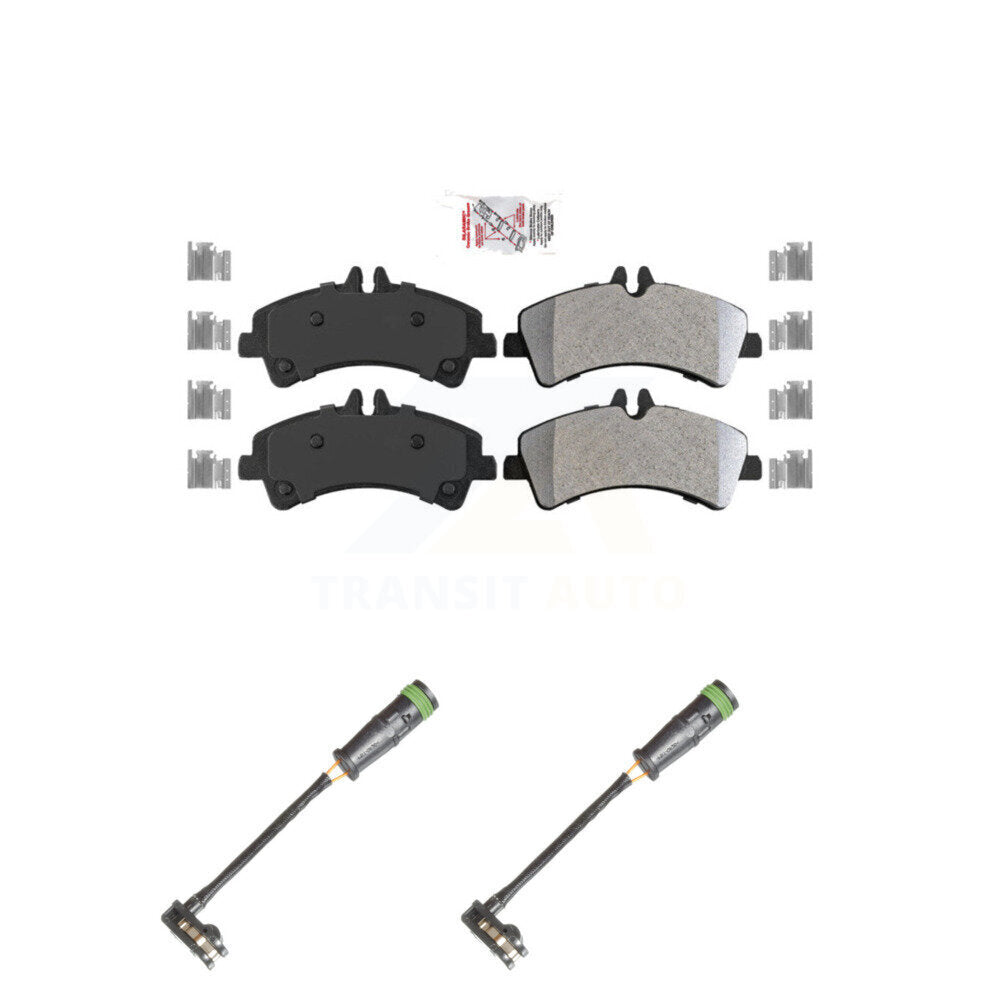 AmeriBRAKES KNW-101252 Disc Brake Pad for 2011-2014 Freightliner Sprinter 3500 - Rear