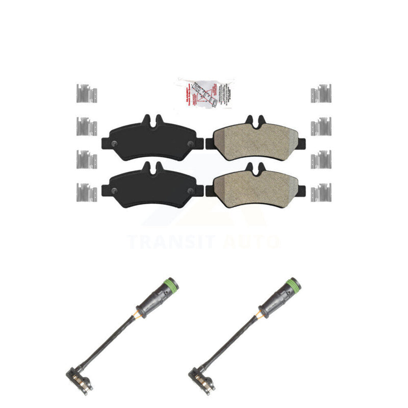 AmeriBRAKES KNW-101253 Disc Brake Pad for 2010-2018 Freightliner Sprinter 3500, Freightliner Sprinter 2500 - Rear