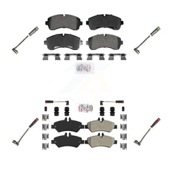 AmeriBRAKES KNW-101261 Disc Brake Pad for 2010-2018 Mercedes-Benz Sprinter 3500 - Front and Rear