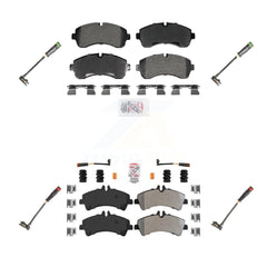 AmeriBRAKES KNW-101262 Disc Brake Pad for 2010-2018 Mercedes-Benz Sprinter 3500 - Front and Rear