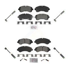 AmeriBRAKES KNW-101264 Disc Brake Pad for 2020 Freightliner Sprinter 4500 - Front and Rear