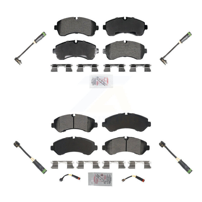 AmeriBRAKES KNW-101264 Disc Brake Pad for 2020 Freightliner Sprinter 4500 - Front and Rear