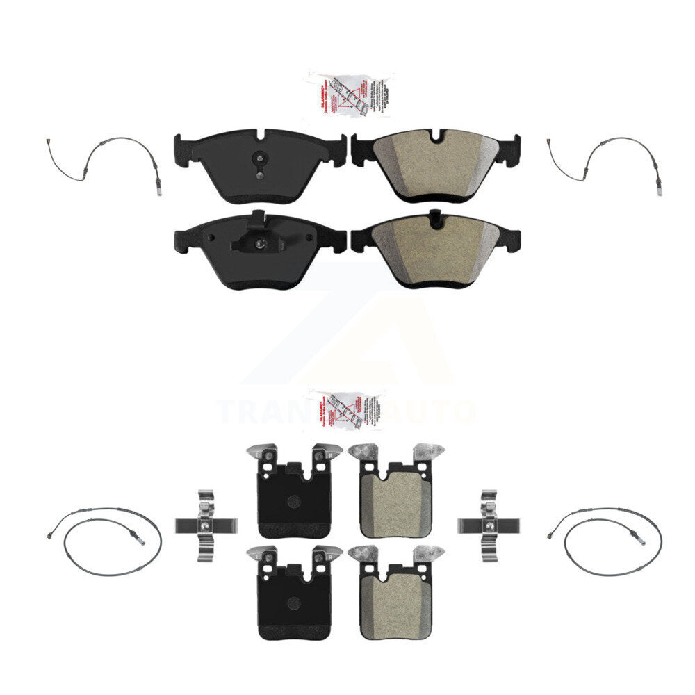 AmeriBRAKES KNW-101266 Disc Brake Pad for 2013 BMW 335i - Front and Rear
