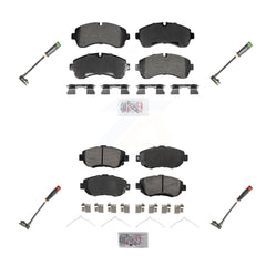 AmeriBRAKES KNW-101278 Disc Brake Pad for 2019-2023 Mercedes-Benz Sprinter 1500, Mercedes-Benz Sprinter 2500 - Front and Rear