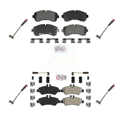 AmeriBRAKES KNW-101283 Disc Brake Pad for 2009 Dodge Sprinter 3500 - Front and Rear
