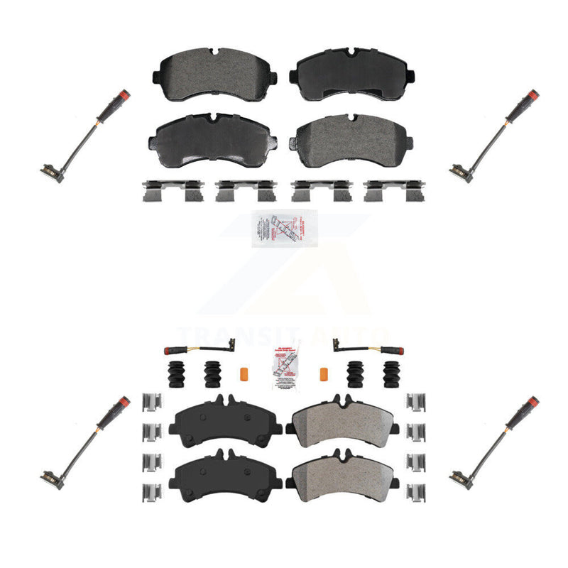 AmeriBRAKES KNW-101284 Disc Brake Pad for 2009 Dodge Sprinter 3500 - Front and Rear