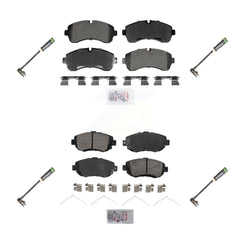 AmeriBRAKES KNW-101290 Disc Brake Pad for 2019-2021 Freightliner Sprinter 3500, Freightliner Sprinter 1500, Freightliner Sprinter 2500 - Front and Rear