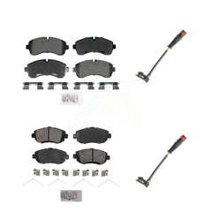 AmeriBRAKES KNW-101306 Disc Brake Pad for 2020-2024 Mercedes-Benz Sprinter 1500, Mercedes-Benz Sprinter 2500 - Front and Rear