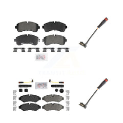 AmeriBRAKES KNW-101307 Disc Brake Pad for 2020-2024 Mercedes-Benz Sprinter 1500, Mercedes-Benz Sprinter 2500 - Front and Rear