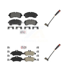 AmeriBRAKES KNW-101308 Disc Brake Pad for 2009 Dodge Sprinter 3500 - Front and Rear
