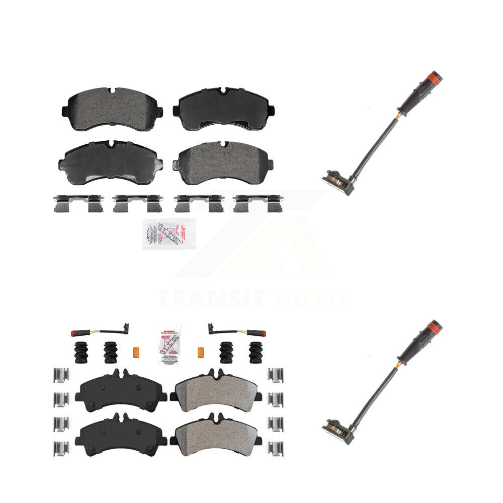 AmeriBRAKES KNW-101310 Disc Brake Pad for 2009 Dodge Sprinter 3500 - Front and Rear