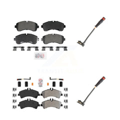 AmeriBRAKES KNW-101310 Disc Brake Pad for 2009 Dodge Sprinter 3500 - Front and Rear