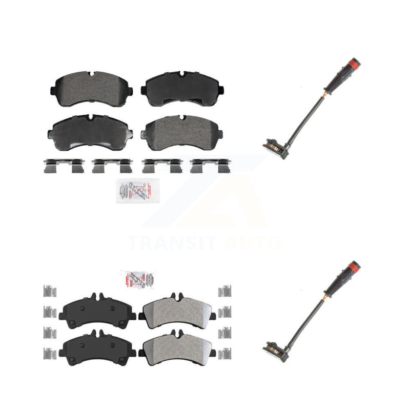 AmeriBRAKES KNW-101311 Disc Brake Pad for 2009 Dodge Sprinter 3500 - Front and Rear